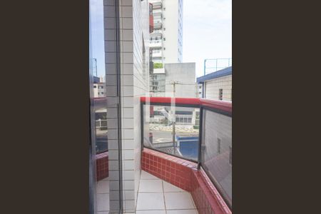 varanda de apartamento para alugar com 2 quartos, 65m² em Boqueirão, Praia Grande