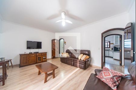 Sala de casa à venda com 3 quartos, 150m² em Vila Homero Thon, Santo André