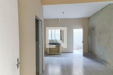 Sala / Quarto / Cozinha de casa para alugar com 1 quarto, 32m² em Jardim Centenário, São Paulo