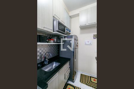 Cozinha de apartamento para alugar com 2 quartos, 50m² em Jardim São Francisco (zona Leste), São Paulo