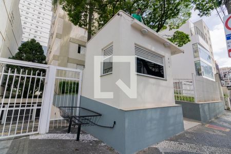 Fachada de kitnet/studio para alugar com 1 quarto, 32m² em Indianópolis, São Paulo