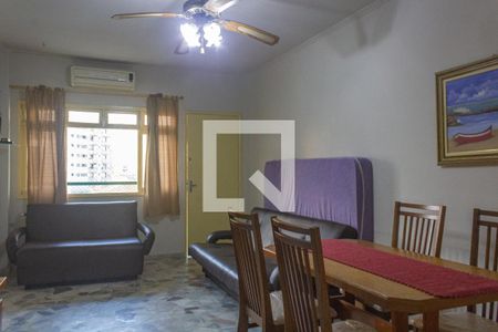 Sala de apartamento para alugar com 2 quartos, 97m² em Tupiry, Praia Grande