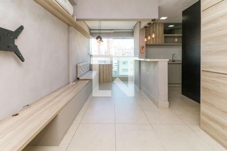 Sala de apartamento para alugar com 1 quarto, 35m² em Cerqueira César, São Paulo