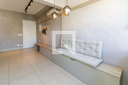 Sala de apartamento para alugar com 1 quarto, 35m² em Cerqueira César, São Paulo