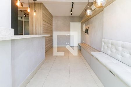 Sala de apartamento para alugar com 1 quarto, 35m² em Cerqueira César, São Paulo