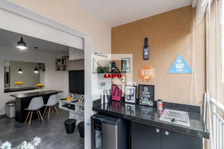 Varanda da Sala de apartamento para alugar com 2 quartos, 50m² em Jardim Previdencia, São Paulo