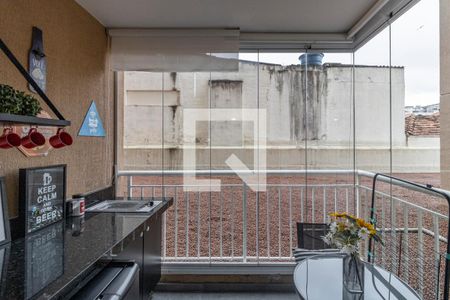 Varanda da Sala de apartamento para alugar com 2 quartos, 50m² em Jardim Previdencia, São Paulo