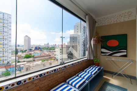 Varanda da Sala de apartamento à venda com 3 quartos, 150m² em Liberdade, São Paulo