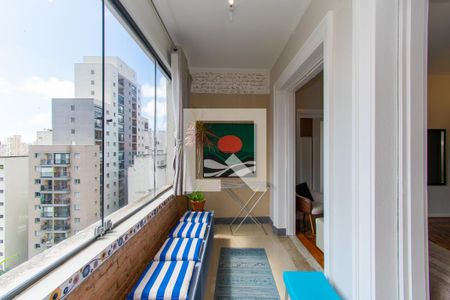 Varanda da Sala de apartamento à venda com 3 quartos, 150m² em Liberdade, São Paulo