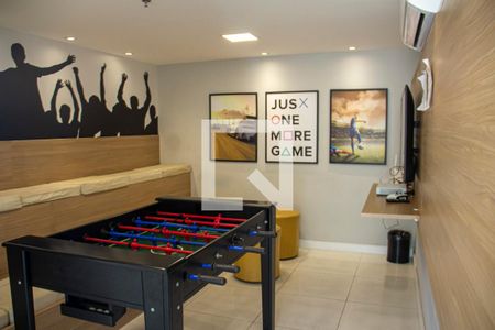 Apartamento para alugar com 55m², 2 quartos e 1 vaga Apartamento para alugar com 55m², 2 quartos e 1 vagaÁrea comum - Sala de Jogos