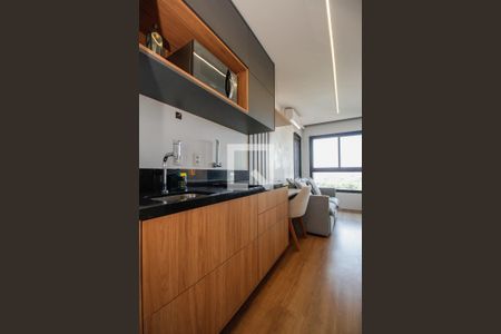 Studio à venda com 44m², 1 quarto e 1 vagaCozinha