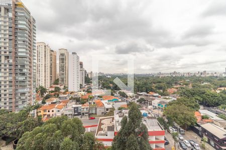 Vista da Varanda   de kitnet/studio à venda com 1 quarto, 44m² em Cerqueira César, São Paulo