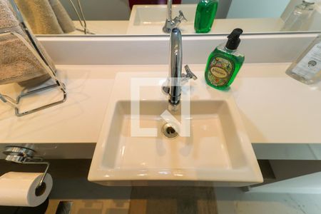 Detalhe Lavabo de apartamento para alugar com 2 quartos, 98m² em Vila Clementino, São Paulo