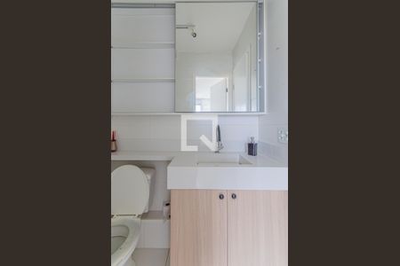Banheiro do Quarto Suíte de apartamento à venda com 1 quarto, 35m² em Cambuci, São Paulo