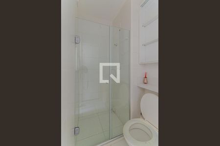 Banheiro do Quarto Suíte de apartamento à venda com 1 quarto, 35m² em Cambuci, São Paulo