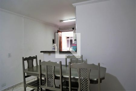 Sala de apartamento para alugar com 1 quarto, 42m² em Canto do Forte, Praia Grande