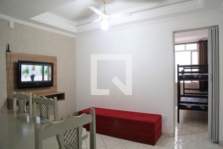 Sala 2 de apartamento para alugar com 1 quarto, 42m² em Canto do Forte, Praia Grande