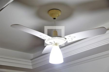 Detalhe Sala de apartamento para alugar com 1 quarto, 42m² em Canto do Forte, Praia Grande