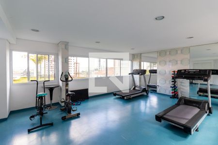 Apartamento para alugar com 41m², 1 quarto e 1 vaga Apartamento para alugar com 41m², 1 quarto e 1 vagaÁrea comum - Academia