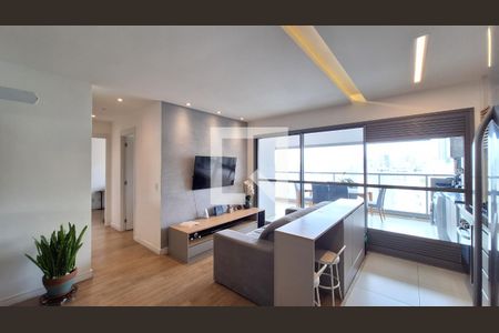 Sala/Cozinha de apartamento para alugar com 2 quartos, 70m² em Vila Romana, São Paulo