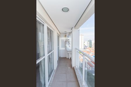 Varanda e área de serviço de apartamento para alugar com 1 quarto, 41m² em Santana, São Paulo