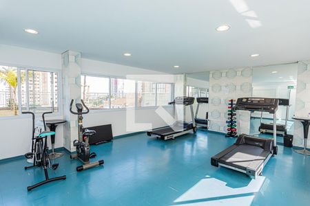 Apartamento para alugar com 41m², 1 quarto e 1 vaga Apartamento para alugar com 41m², 1 quarto e 1 vagaÁrea comum - Academia