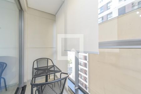 Varanda de kitnet/studio à venda com 1 quarto, 24m² em Consolação, São Paulo