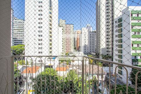 varanda de apartamento para alugar com 1 quarto, 48m² em Indianópolis, São Paulo