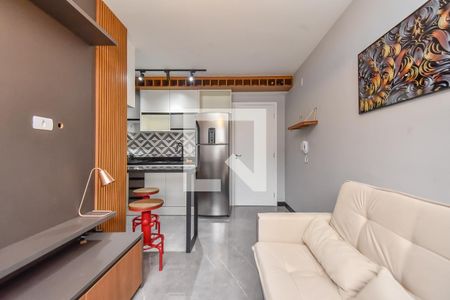 Sala de apartamento à venda com 1 quarto, 26m² em Vila Buarque, São Paulo