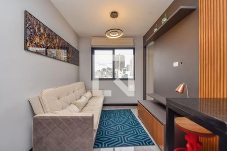 Sala de apartamento à venda com 1 quarto, 26m² em Vila Buarque, São Paulo