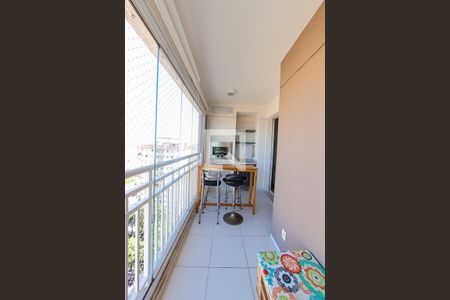 Varanda de apartamento para alugar com 2 quartos, 61m² em Vila Gustavo, São Paulo