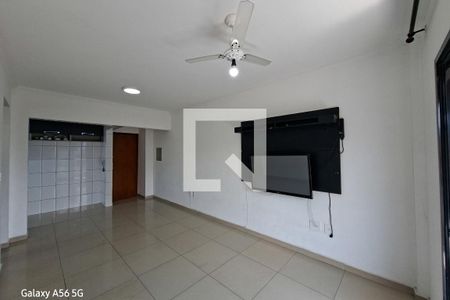 Sala de apartamento para alugar com 1 quarto, 61m² em Guilhermina, Praia Grande