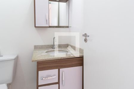 Banheiro da suíte de apartamento para alugar com 1 quarto, 34m² em Presidente Altino, Osasco