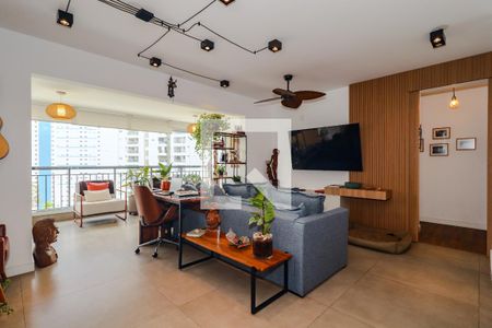 Sala de apartamento à venda com 2 quartos, 92m² em Vila Andrade, São Paulo