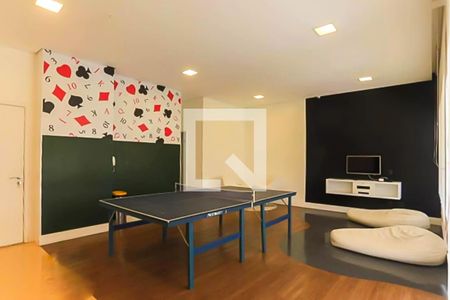 Studio à venda com 28m², 1 quarto e sem vaga Studio à venda com 28m², 1 quarto e sem vagaÁrea comum - Salão de Jogos