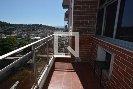 Varanda Sala de apartamento à venda com 3 quartos, 107m² em Penha Circular, Rio de Janeiro