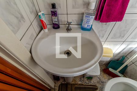 Banheiro de kitnet/studio para alugar com 1 quarto, 28m² em Centro Histórico de São Paulo, São Paulo