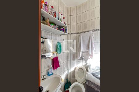 Banheiro de kitnet/studio para alugar com 1 quarto, 28m² em Centro Histórico de São Paulo, São Paulo