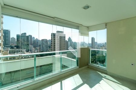 varanda de kitnet/studio para alugar com 1 quarto, 40m² em Paraíso, São Paulo