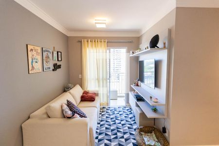 Sala de apartamento à venda com 2 quartos, 54m² em Jardim Independência, São Paulo