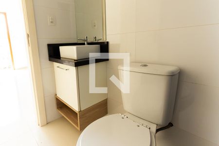 Banheiro de kitnet/studio para alugar com 1 quarto, 30m² em Vila Nova, Novo Hamburgo
