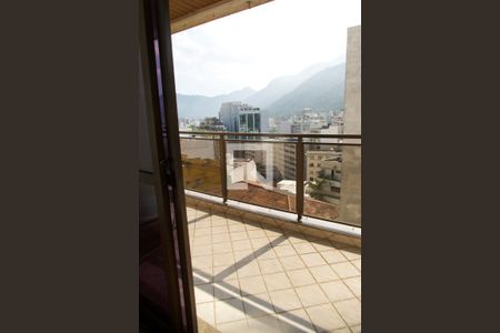 Sala varanda  de apartamento à venda com 4 quartos, 148m² em Humaitá, Rio de Janeiro