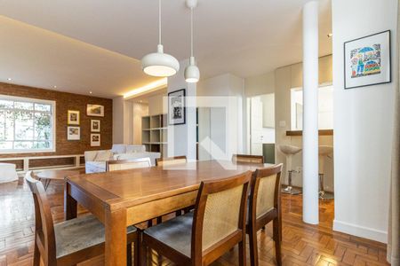 Sala de Jantar de apartamento para alugar com 3 quartos, 140m² em Higienópolis, São Paulo