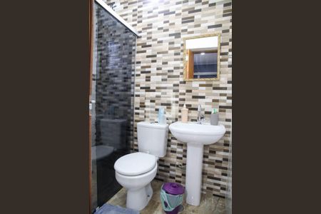 Banheiro de casa à venda com 4 quartos, 144m² em Nova Gerty, São Caetano do Sul