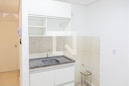 Cozinha de apartamento para alugar com 1 quarto, 31m² em Centro, São Paulo