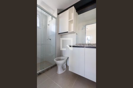 Studio - banheiro de kitnet/studio para alugar com 1 quarto, 26m² em Pinheiros, São Paulo