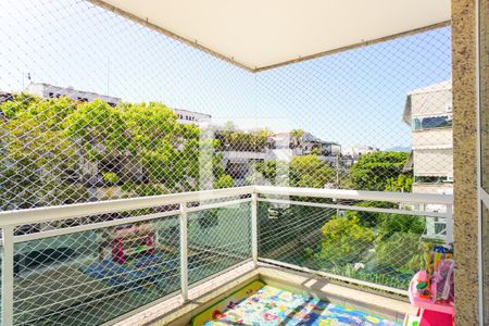 Varanda da Sala de apartamento para alugar com 3 quartos, 158m² em Recreio dos Bandeirantes, Rio de Janeiro