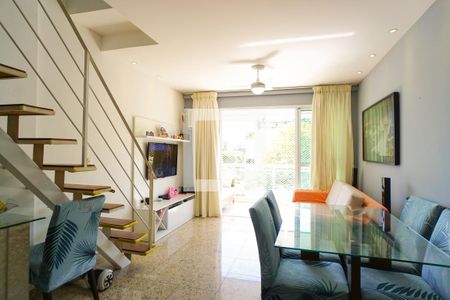 Sala de apartamento para alugar com 3 quartos, 158m² em Recreio dos Bandeirantes, Rio de Janeiro