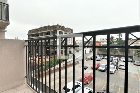 Varanda da Sala de apartamento à venda com 2 quartos, 53m² em Vila Augusta, Guarulhos