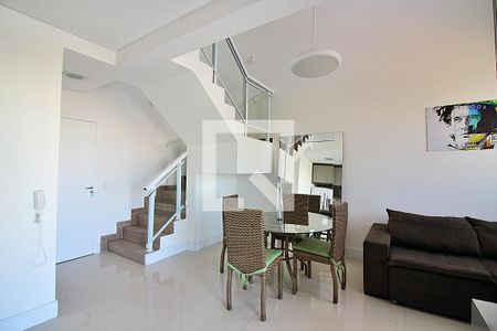 Sala/Cozinha de apartamento para alugar com 1 quarto, 63m² em Jardim do Mar, São Bernardo do Campo